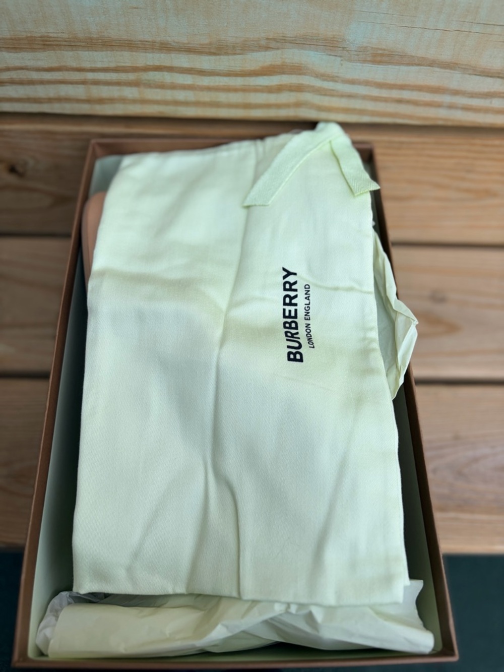 Burberry Icon Stripe Strap Lambskin Sandals - Picture 2 of 3